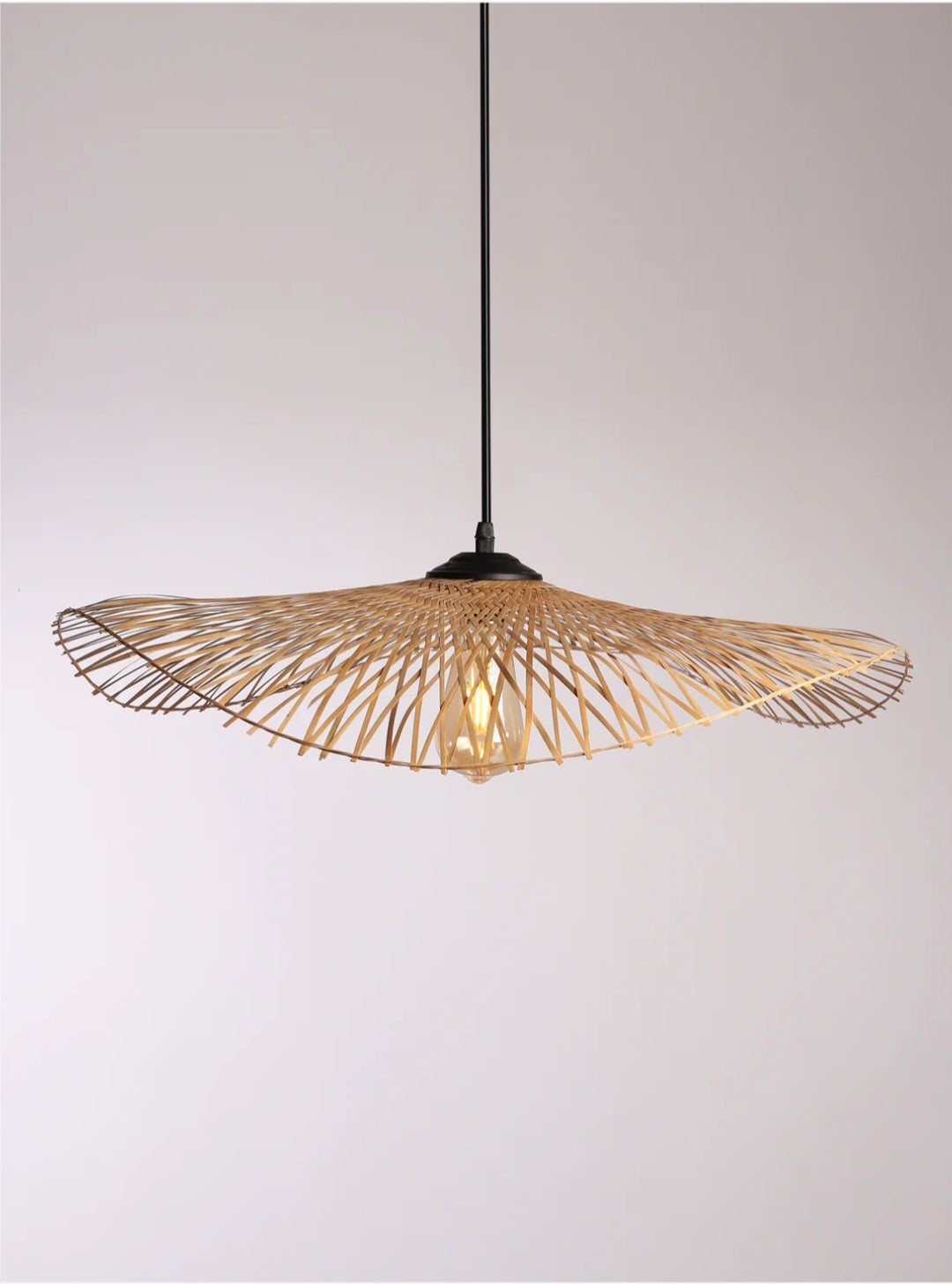 Drangonfly-Bamboo exclusive  pendant lamp Woven Hanging Pendant Light, Natural/Bamboo Pendant Light for Home restaurants and offices