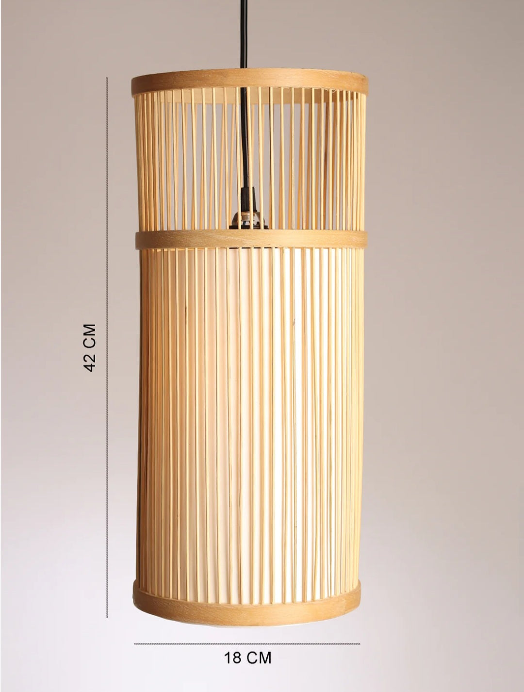 Humming nest-Woven Hanging Pendant Light, Natural/Bamboo Pendant Light for Home restaurants and offices