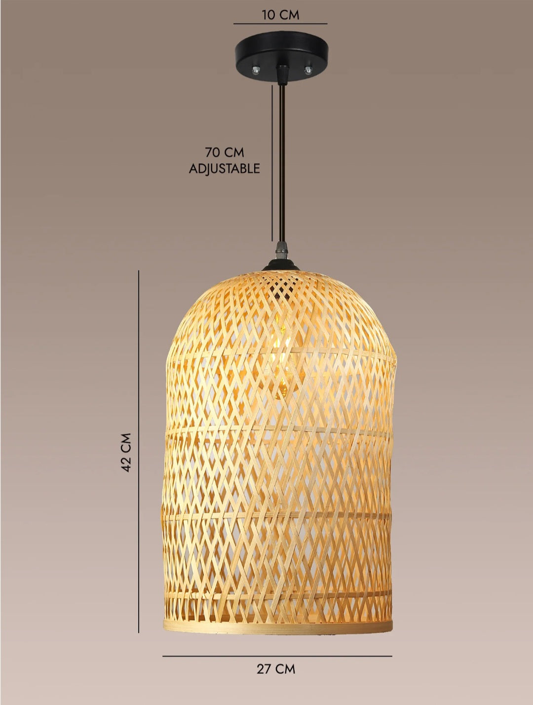 Baby bird nest-Bamboo lamp ,Woven Hanging Pendant Light, Natural/Bamboo Pendant Light for Home restaurants and offices