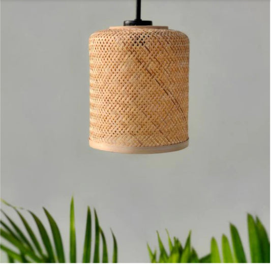 Bee cage-Bamboo pendant Woven Hanging Pendant Light, Natural/Bamboo Pendant Light for Home restaurants and offices