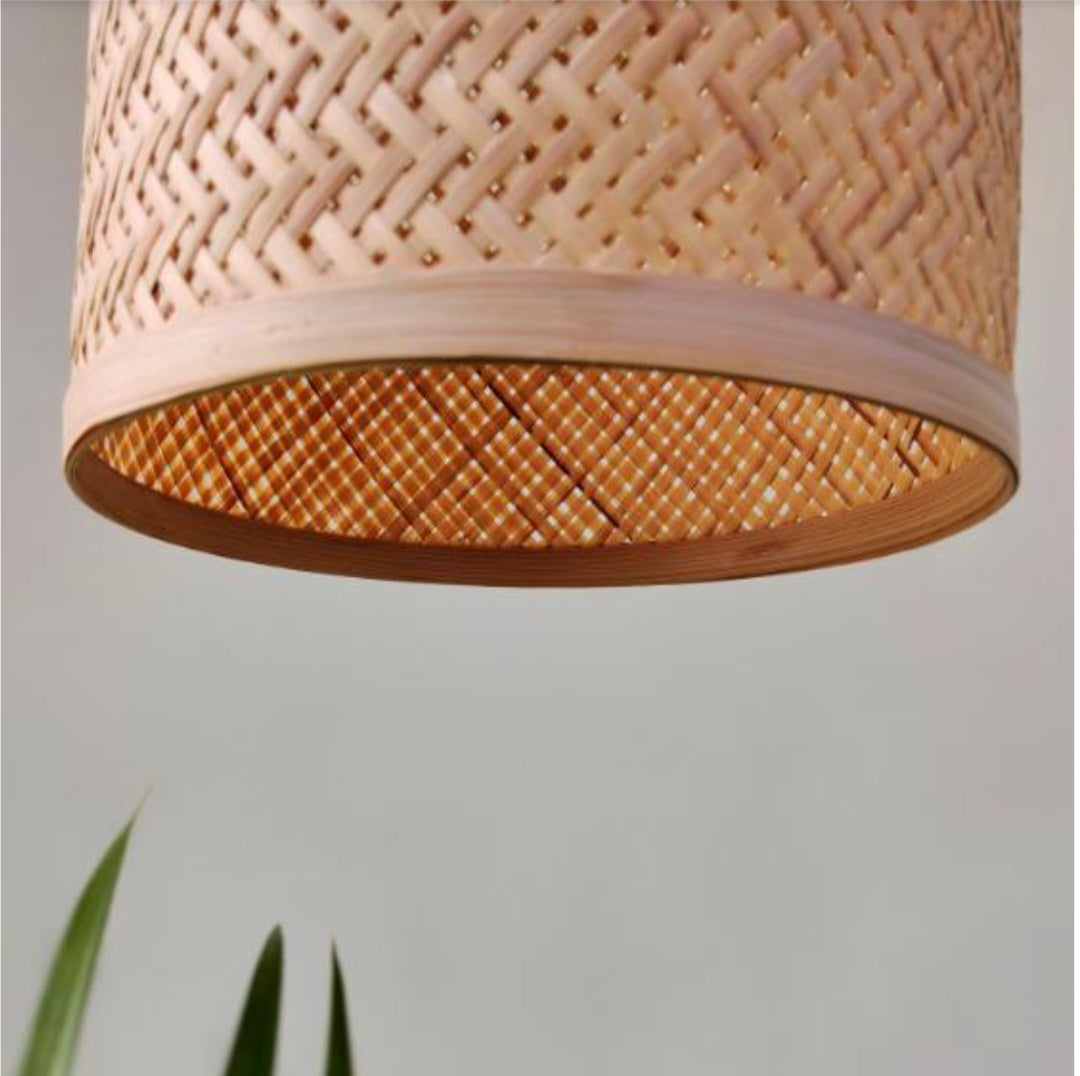 Bee cage-Bamboo pendant Woven Hanging Pendant Light, Natural/Bamboo Pendant Light for Home restaurants and offices