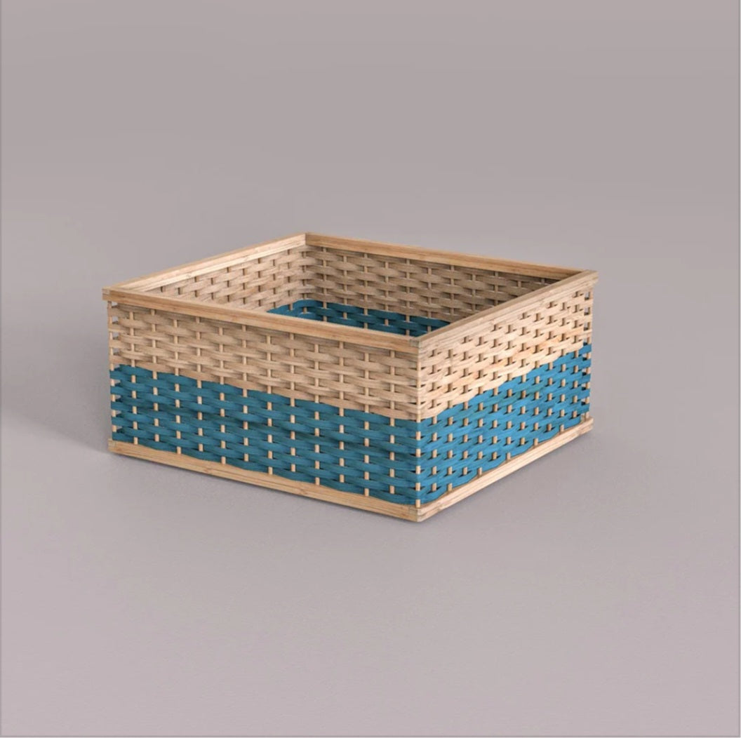 Stackable Bamboo Box organizer