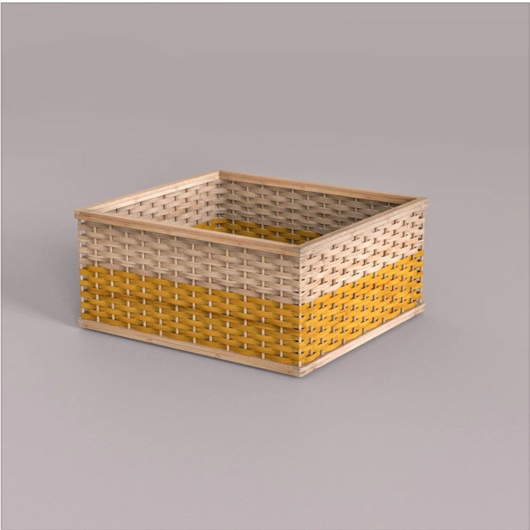 Stackable Bamboo Box organizer