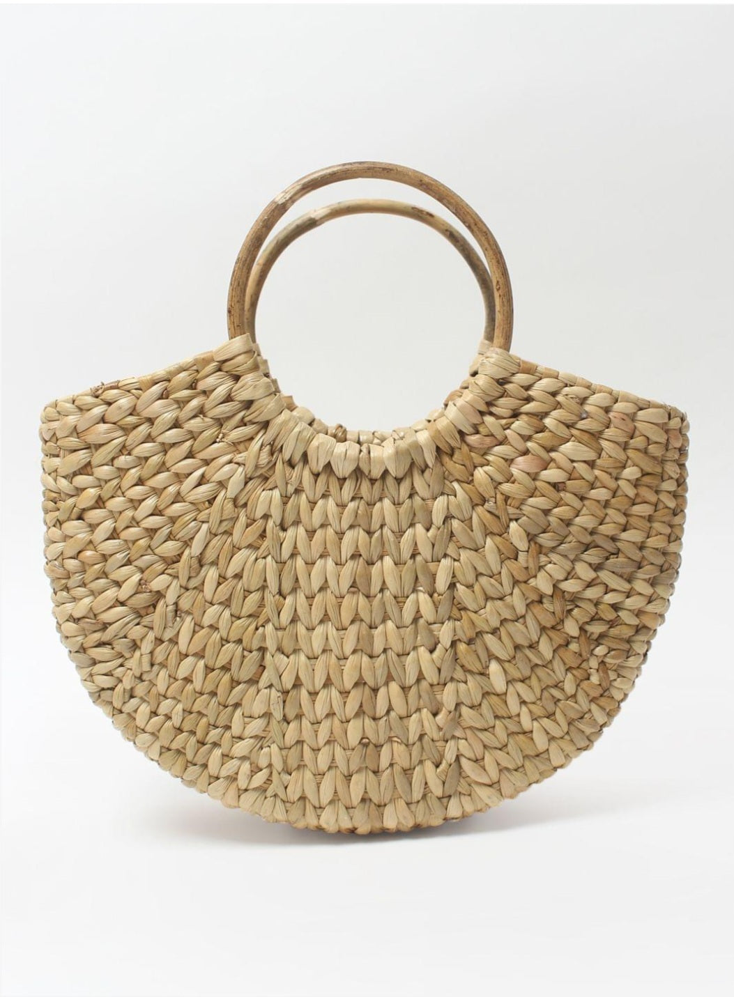 Crescent Bag U-shape Sea grass/kaona Grass