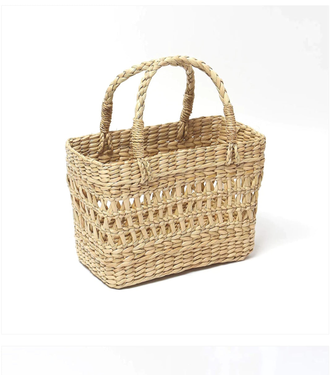 Sea grass/kaona grass shopping Bag/Basket -medium size