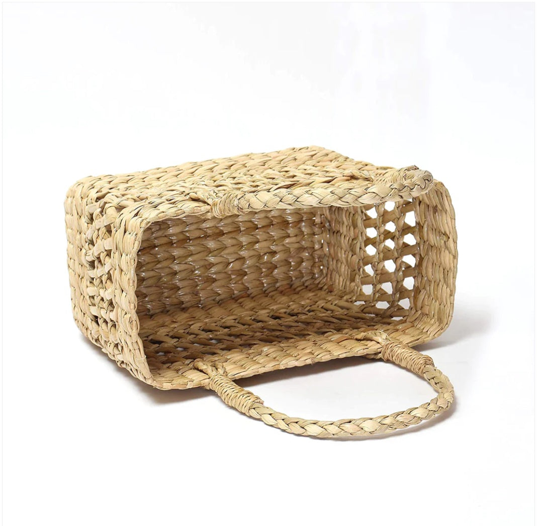 Sea grass/kaona grass shopping Bag/Basket -medium size