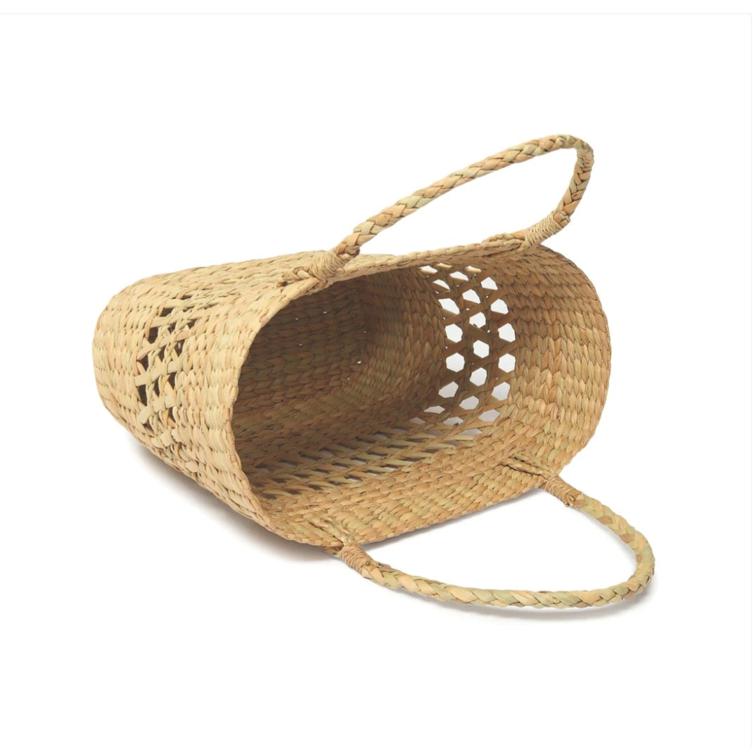 Kaona Grass Shopping jali Basket