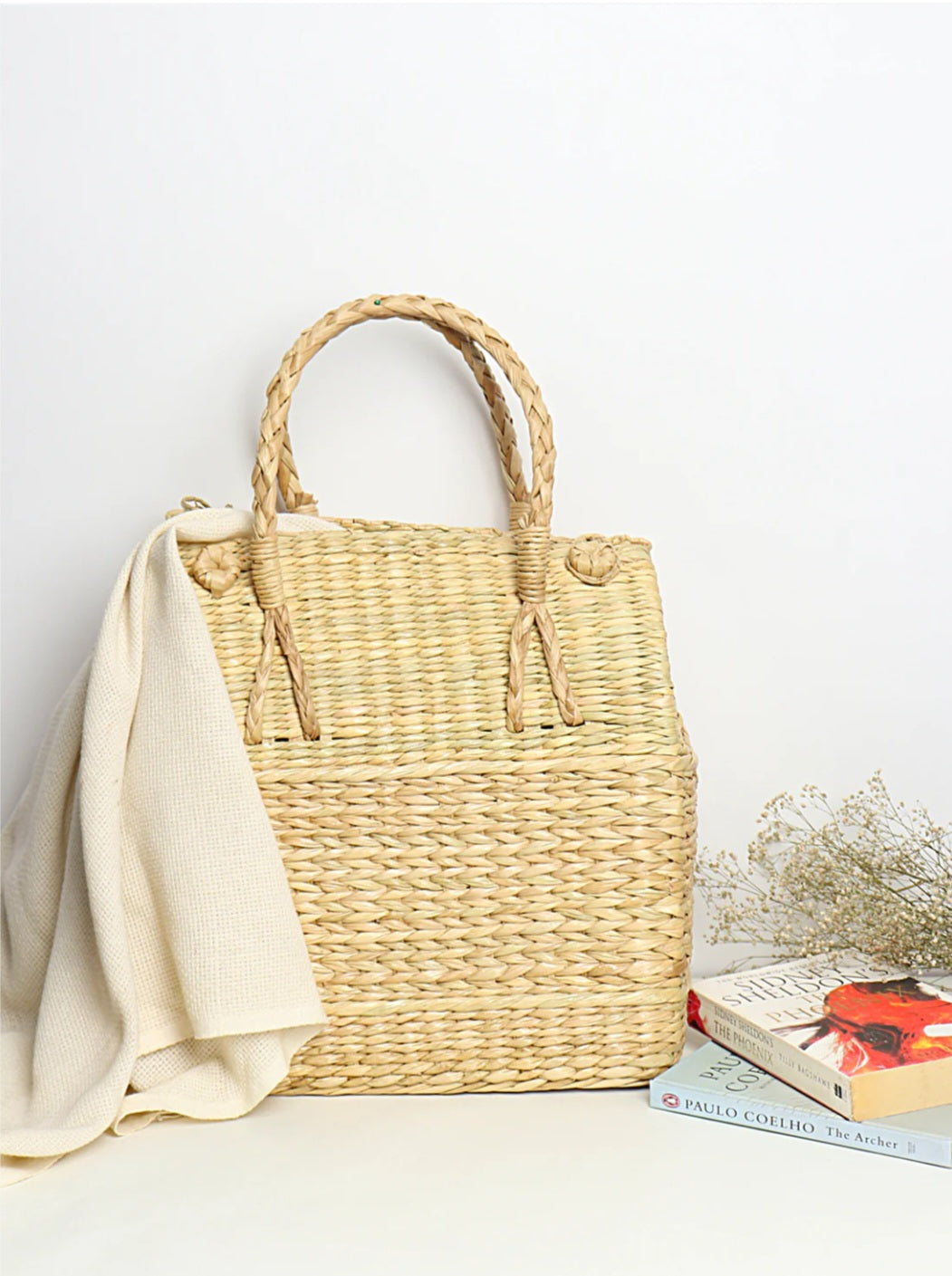 Sea grass/kaona grass Picnic Basket-Large